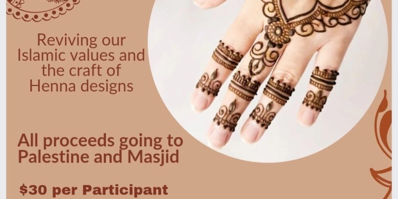 Ramadan & March Break Henna Workshop!